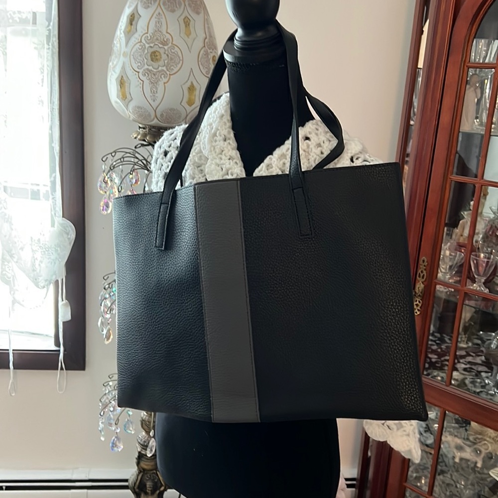 Vince Camuto Black And Gray Purse